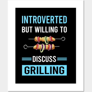 Introverted Grilling Posters and Art